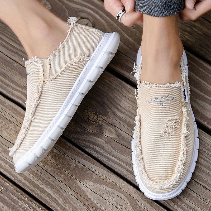 Mens Fashion Trainers - Chaussures en Toile Imprimée pour Homme,