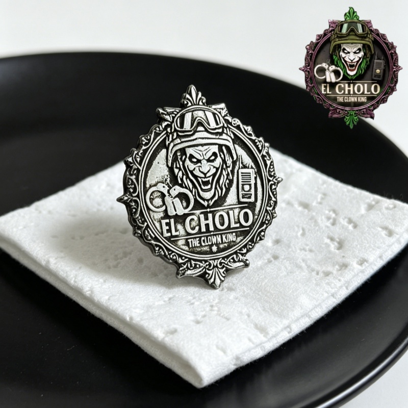 Men'S Fashion With Hat - Broche personnalisée avec logo de clown,