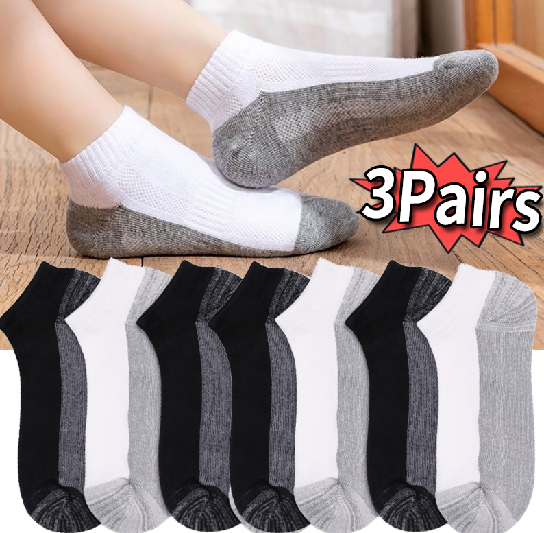 Socks Ankle Men - Chaussettes d'été fines pour hommes, respirantes,