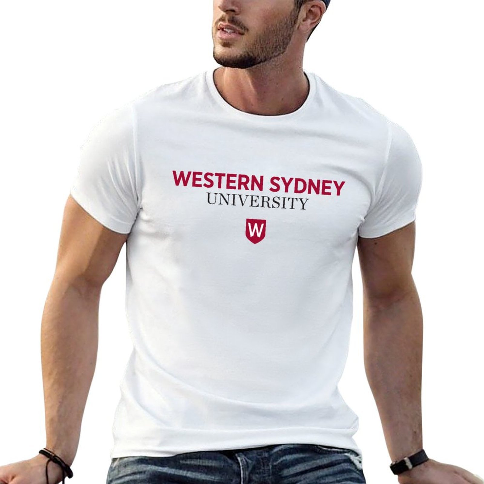 Men'S Fashion Sydney - T-shirt de l’Université de Western Sydney,