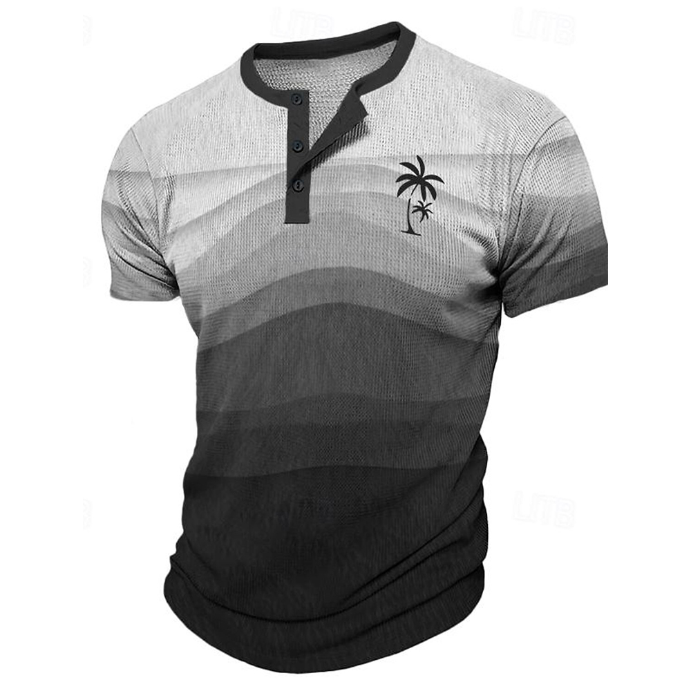 Mens Fashion Clothes - T-shirt pour homme, imprimé cocotier 3D