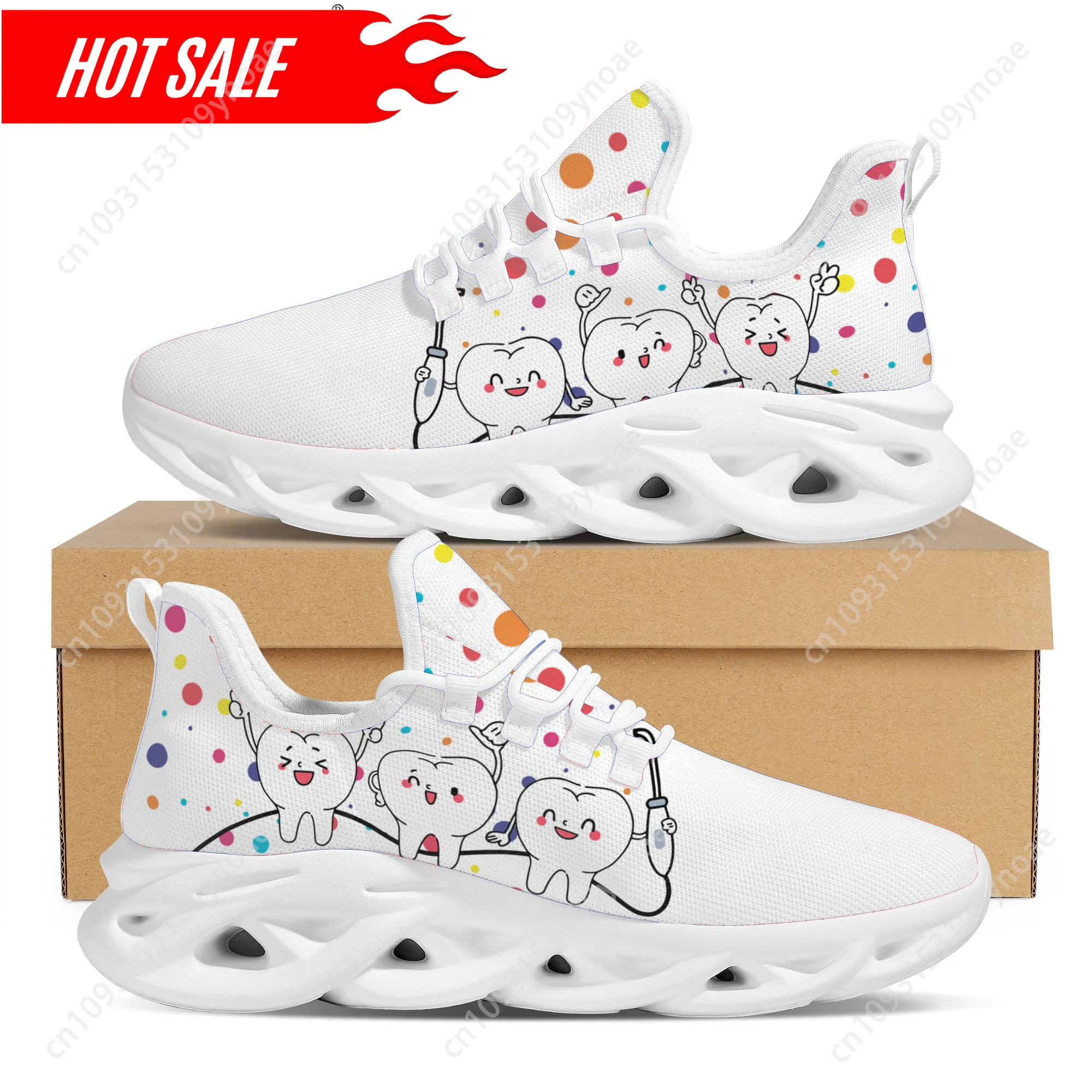 Mens Fashion Trainers - Nouvelle tendance femmes chaussures plates dessin