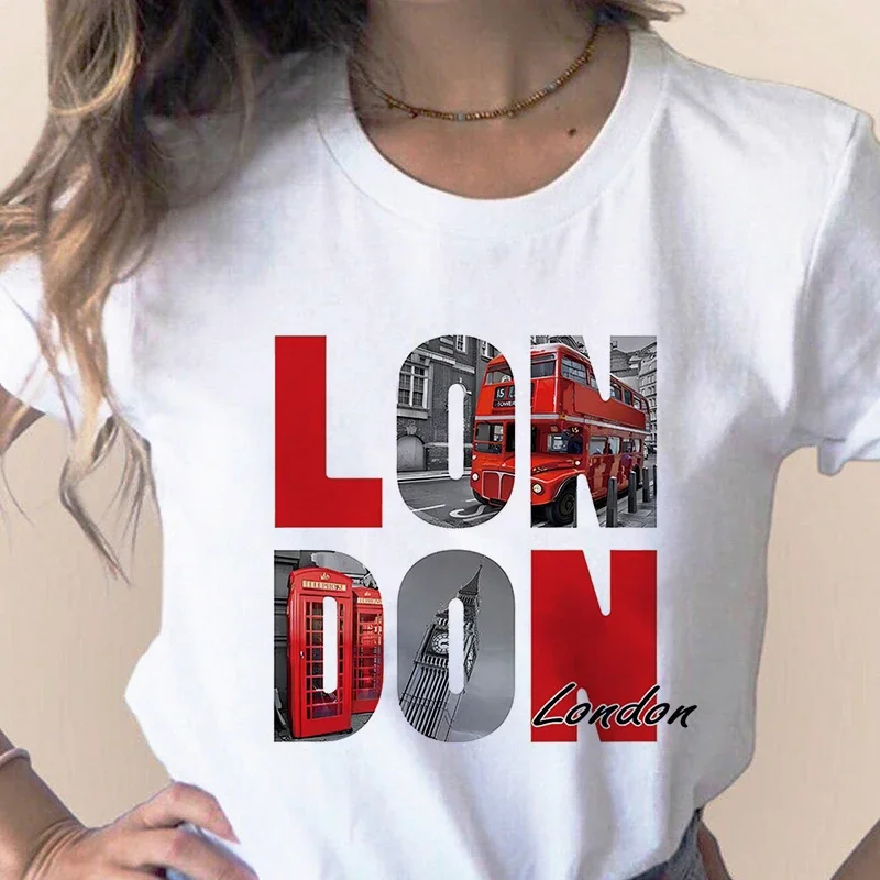 Men'S Fashion New York - Mode ville imprimé T-shirt Paris Londres