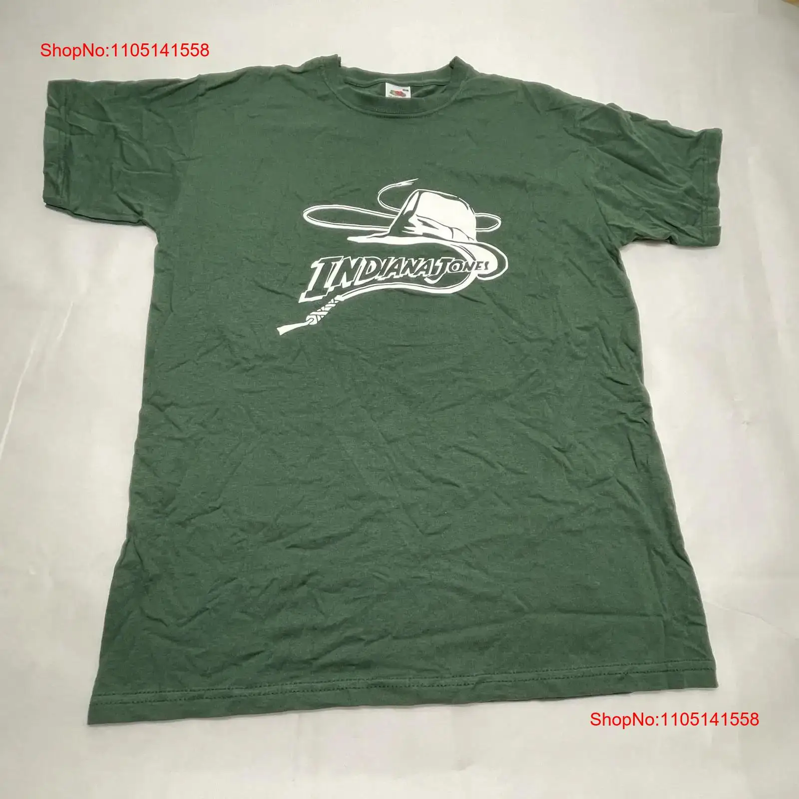 Men'S Fashion With Hat - Indiana Jones film t-shirt chapeau et