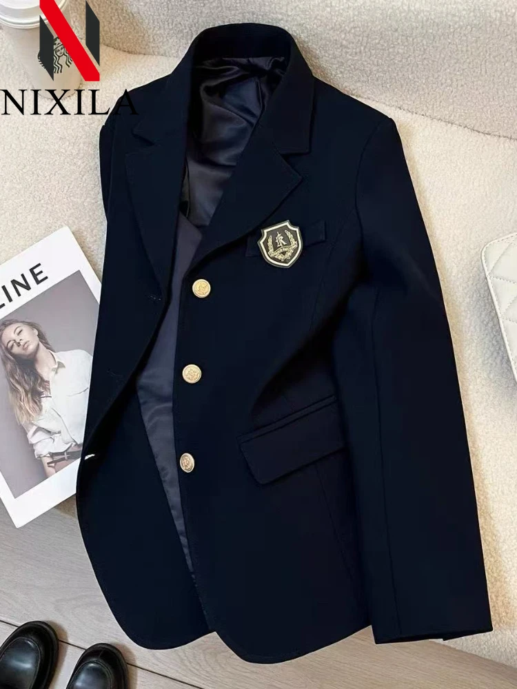 Men'S Fashion X - Blazer élégant pour femmes printemps-automne, veste