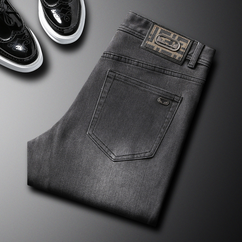 Jean de marque tendance pour h - Men'S Fashion Grey Jeans avis et prix