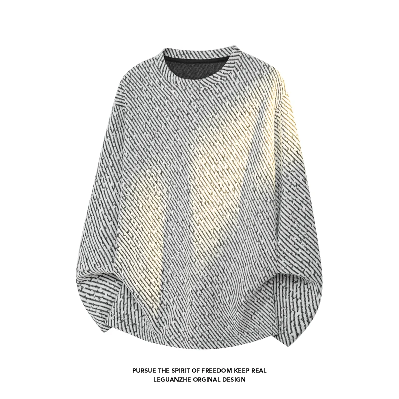 T-shirt à manches longues text - Men'S Fashion T Shirts avis et prix