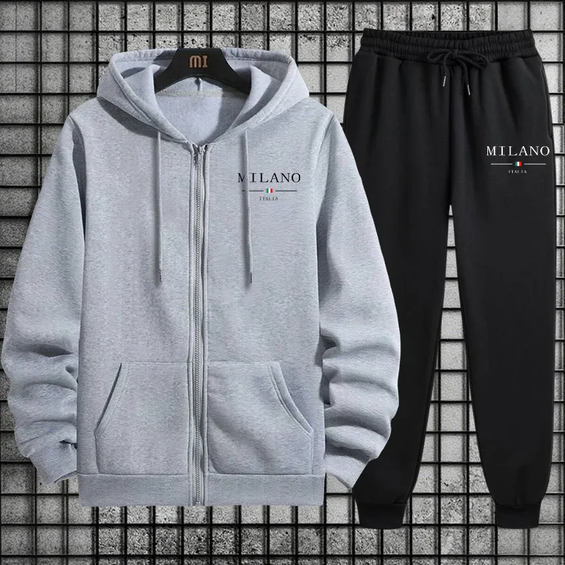 Survêtement Homme Printemps 20 - Mens Fashion Zip Up Hoodies avis et prix