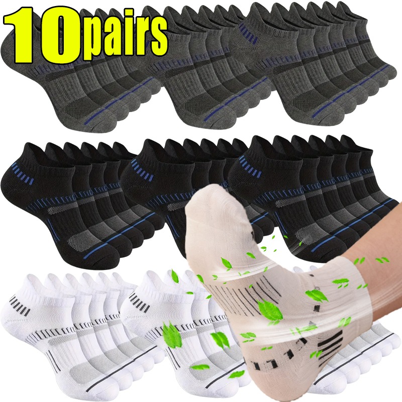 1-10 paires respirant maille h - Socks Ankle Men avis et prix