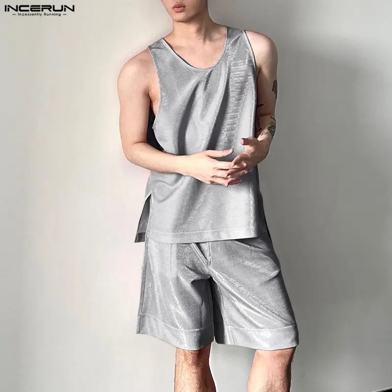 Ensembles Homme INCERUN – Nouv - Mens Fashion Summer avis et prix