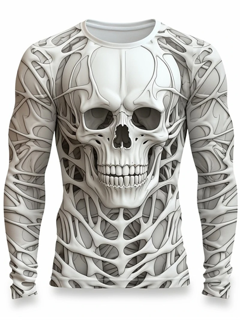 T-shirts à motifs de crânes et - Men'S Fashion T Shirts avis et prix