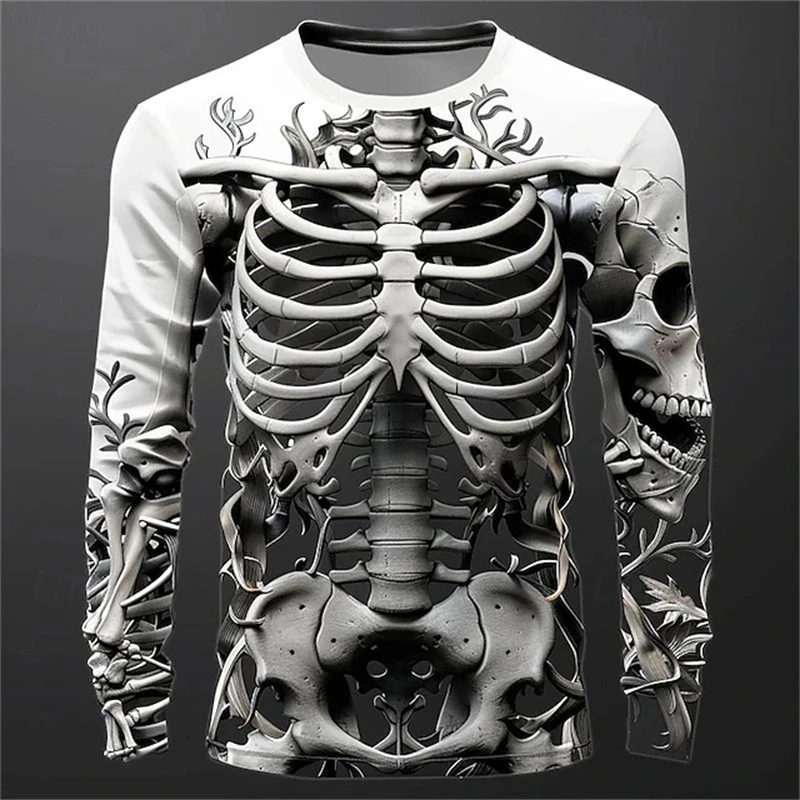 T-shirts à motifs de crânes et - Men'S Fashion T Shirts avis et prix