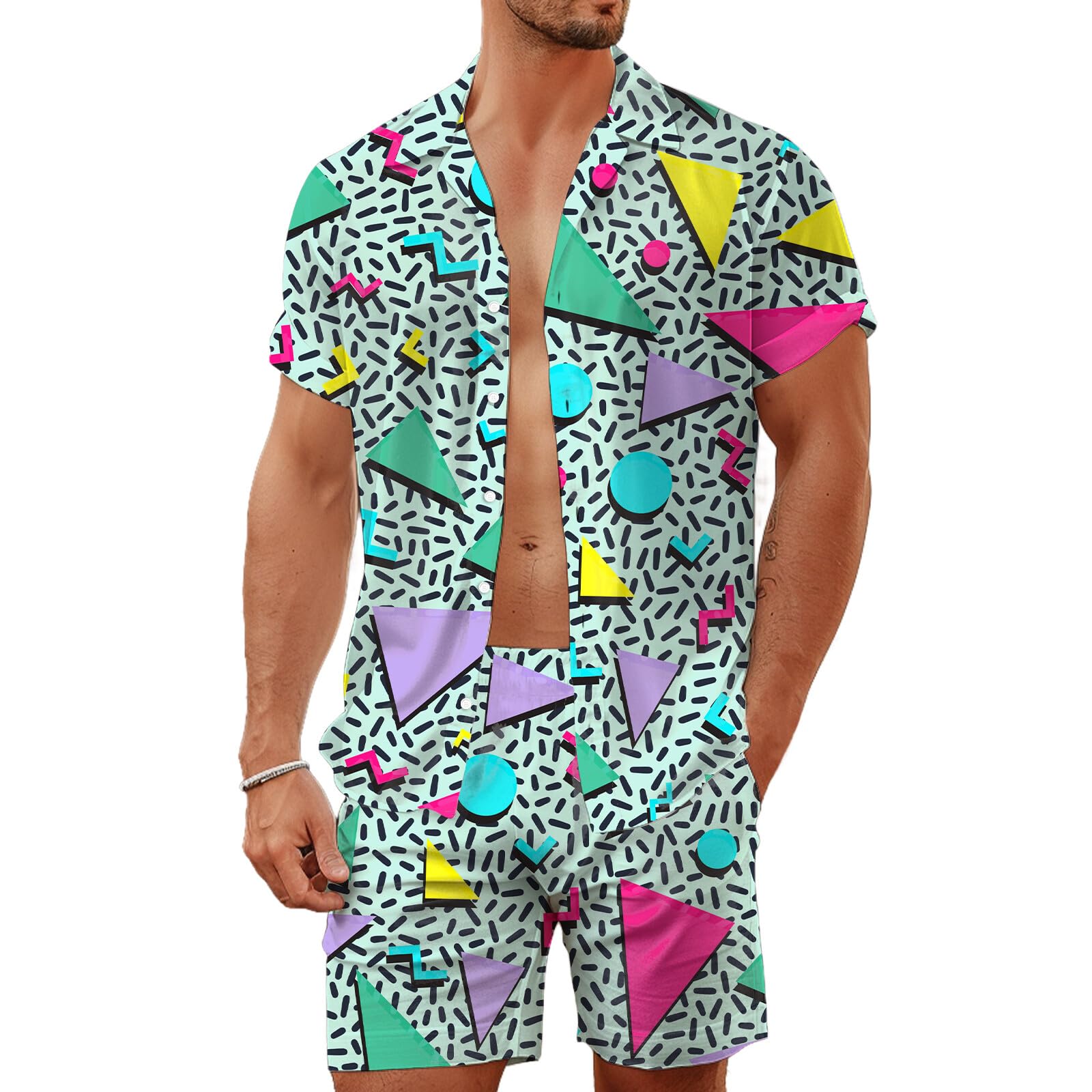 Ensemble chemise et short pour - Mens Fashion Clothes avis et prix