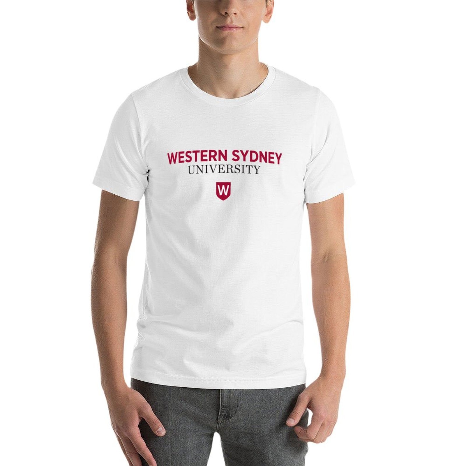 T-shirt de l’Université de Wes - Men'S Fashion Sydney avis et prix