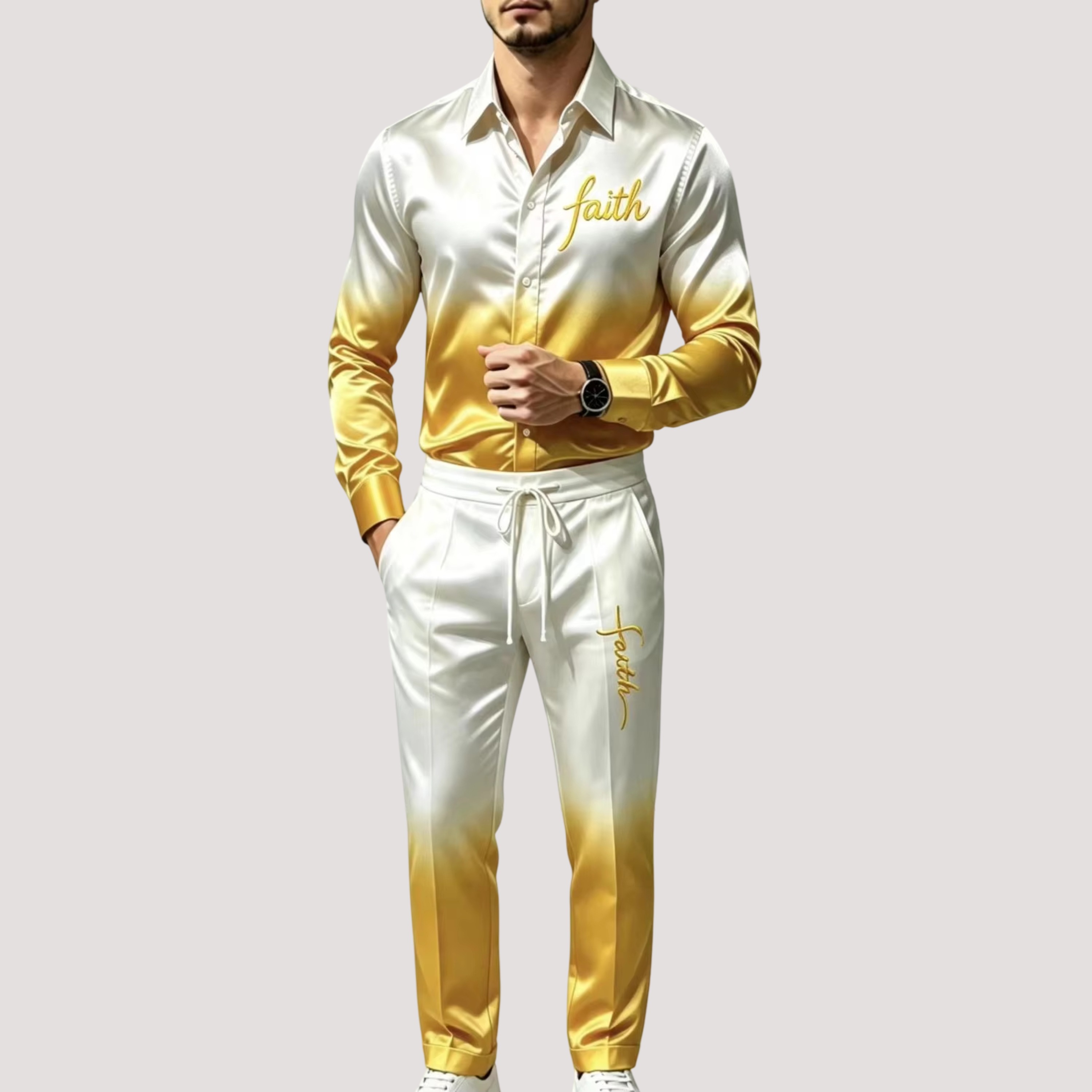Ensemble de survêtement en sat - Mens Fashion Clothes avis et prix