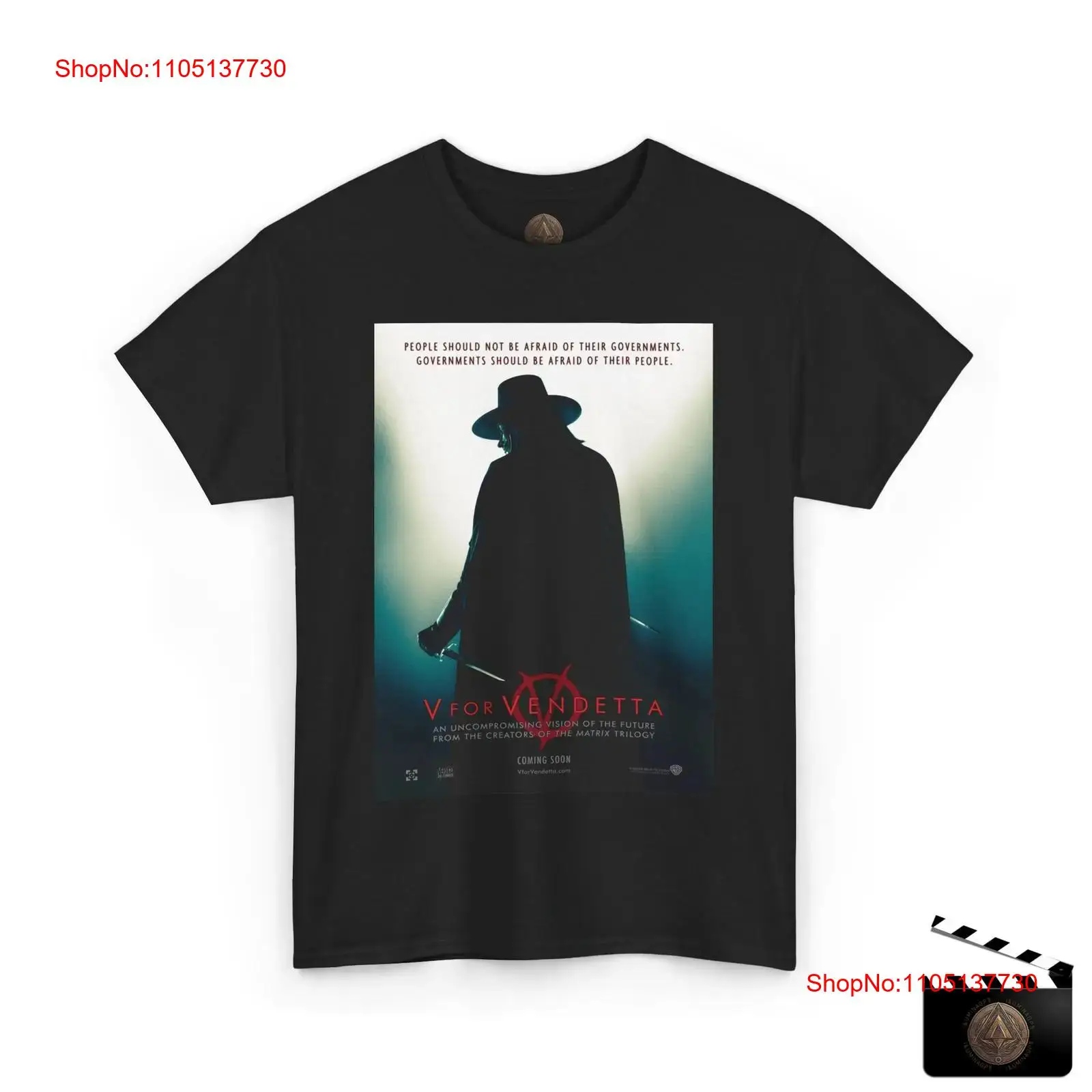 V pour Vendetta rétro affiche  - Poster Men Fashion avis et prix