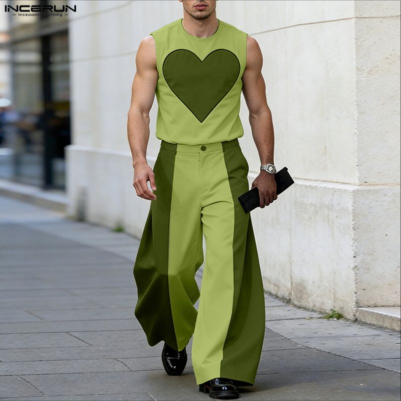 INCERUN Ensembles pour hommes  - Mens Fashion Summer avis et prix