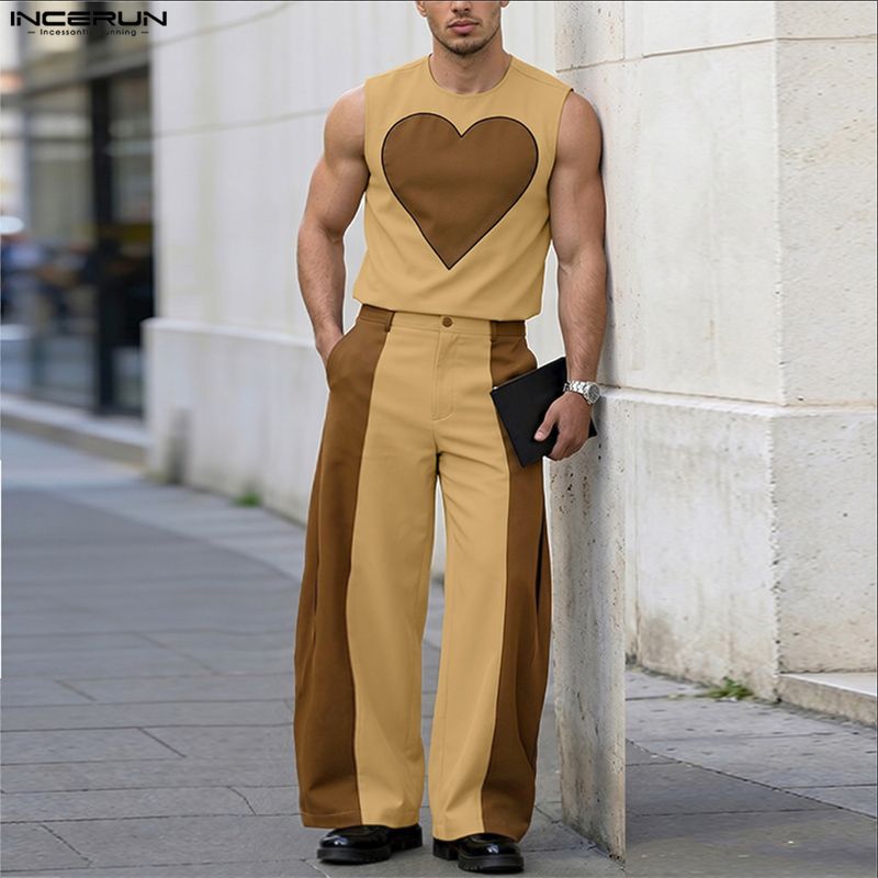 INCERUN Ensembles pour hommes  - Mens Fashion Summer avis et prix