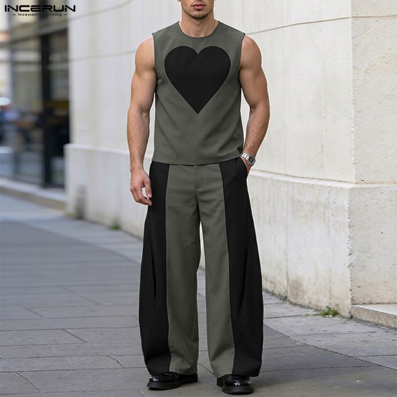 INCERUN Ensembles pour hommes  - Mens Fashion Summer avis et prix