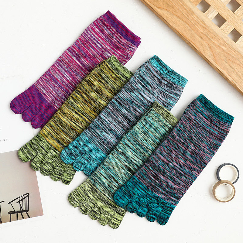 1/5 paires homme coloré orteil - Socks Ankle Men avis et prix