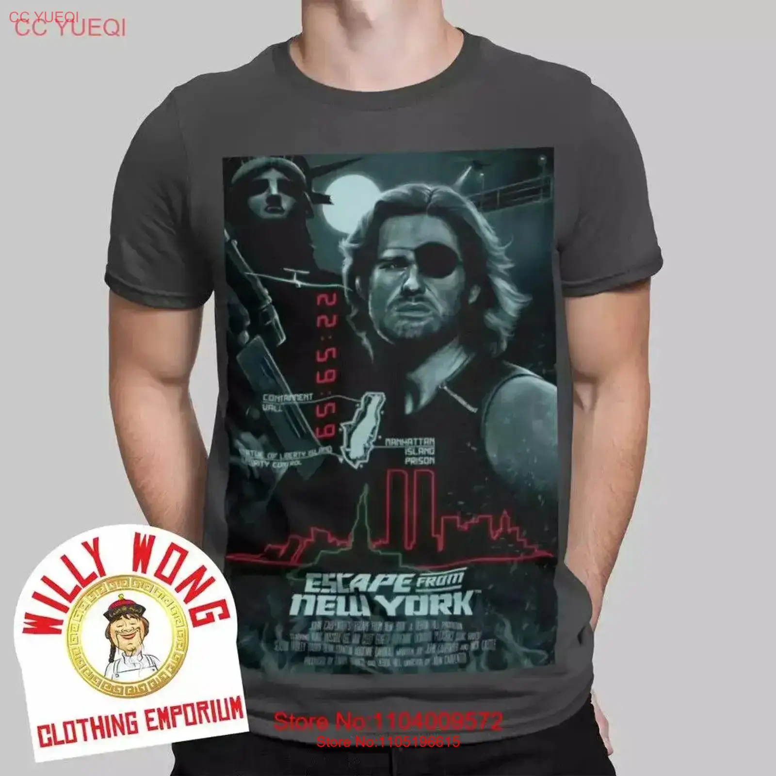 Escape From New York T Shirt F - Men'S Fashion New York avis et prix