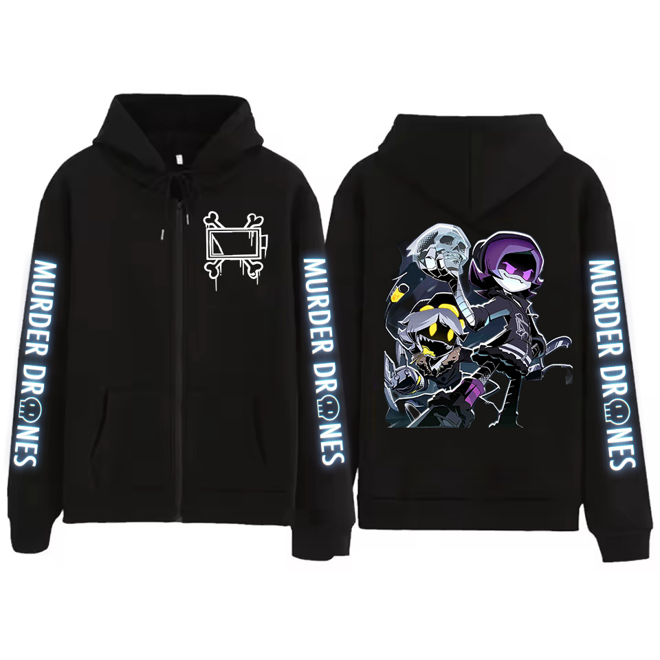 Murder Drones – sweat à capuch - Mens Fashion Zip Up Hoodies avis et prix